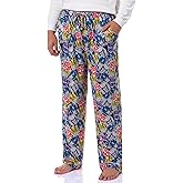 Transformers Men's Tossed Print Autobots Adult Sleep Lounge Pajama Pants