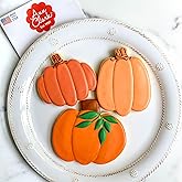 Halloween & Thanksgiving Pumpkin Patch Cookie Cutters 3-Pc. Set Made in USA by Ann Clark