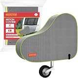 GadLane Caravan Hitch Cover 90cm x 62cm Waterproof Heavy Duty Nylon