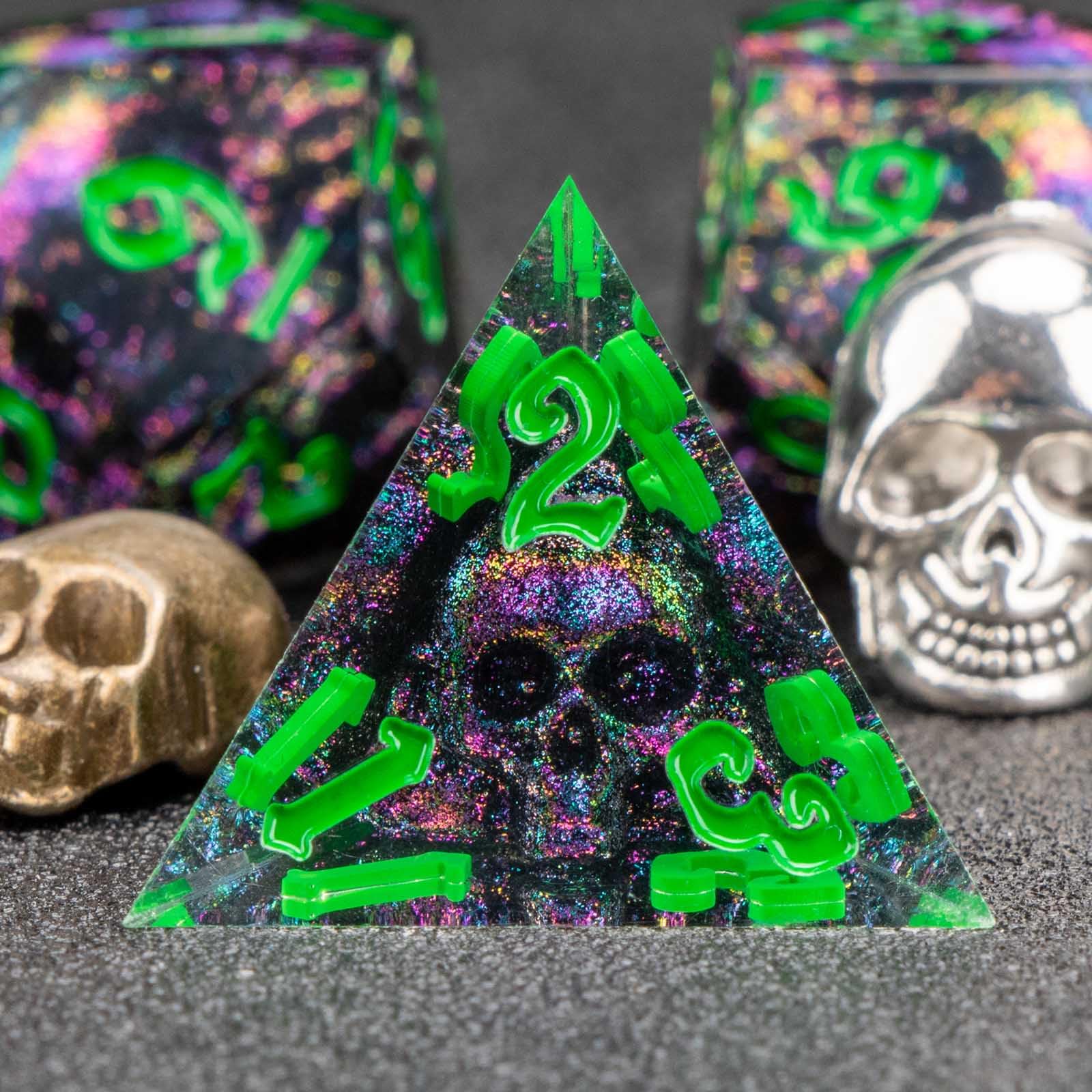 Polyhedral Dice Set for Dungeons and Dragons Dice