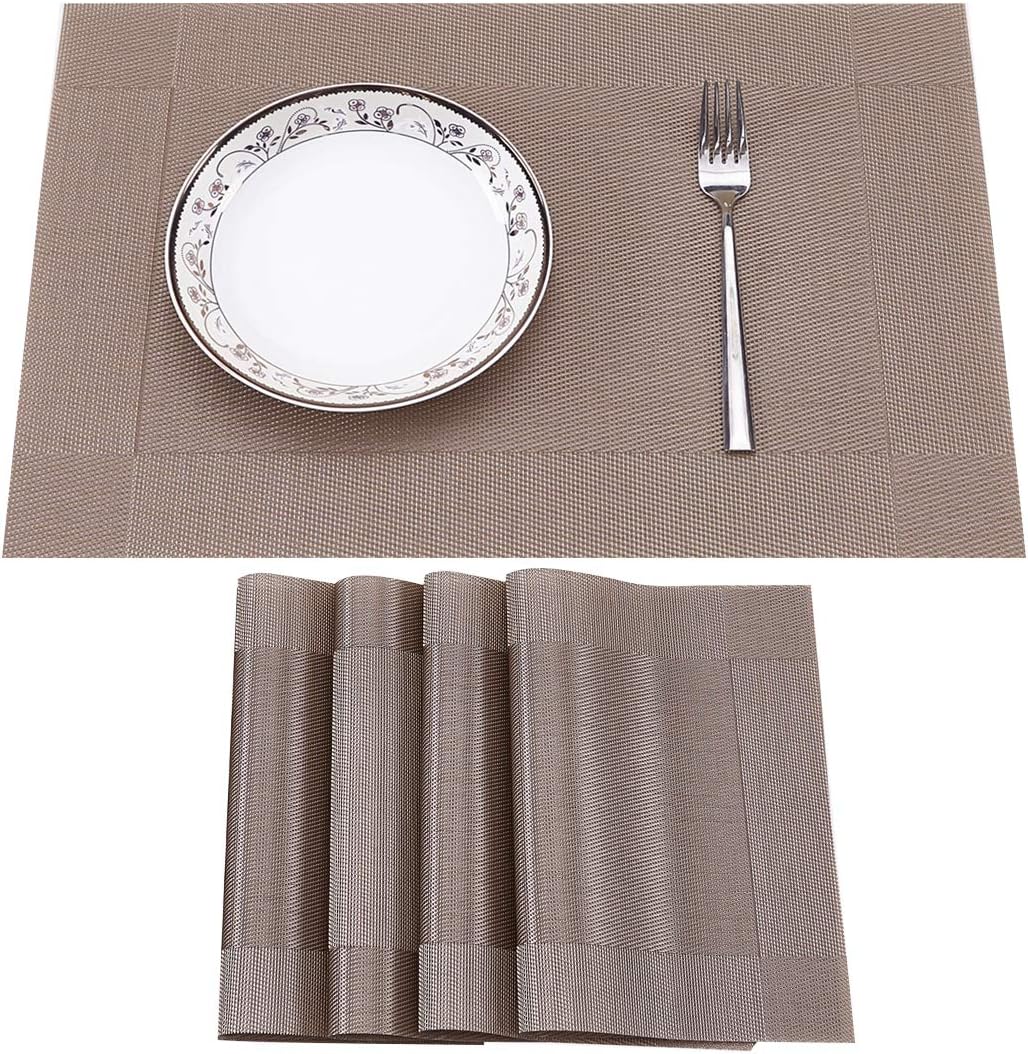 Best Chocolate Placemats For Dining Table