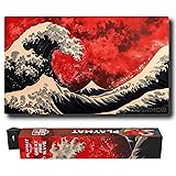 (The Great Fire Wave) 14x24 TCG/MTG Playmat by Ai