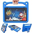 2021 Fire HD 10 & 10 Plus Tablet Case(JUST for 11th Generation, 2021 Release)- Lightweight Shockproof Kid-Proof Cover with Stand for All-New Amazon Kindle Fire HD 10 Kids Tablet & Kids Pro Tablet-Blue