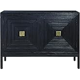 AR Lighting Aiken Dark Walnut 2 Door Cabinet