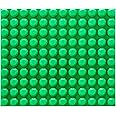 Strictly Briks Toy Building Block - Beginner Bricks Stackable Baseplates - Large Pegs for Babies & Toddlers - Compatible with All Major Brands 1 Piece (Green) 12.5" x 15" - Baseplate Building Blocks