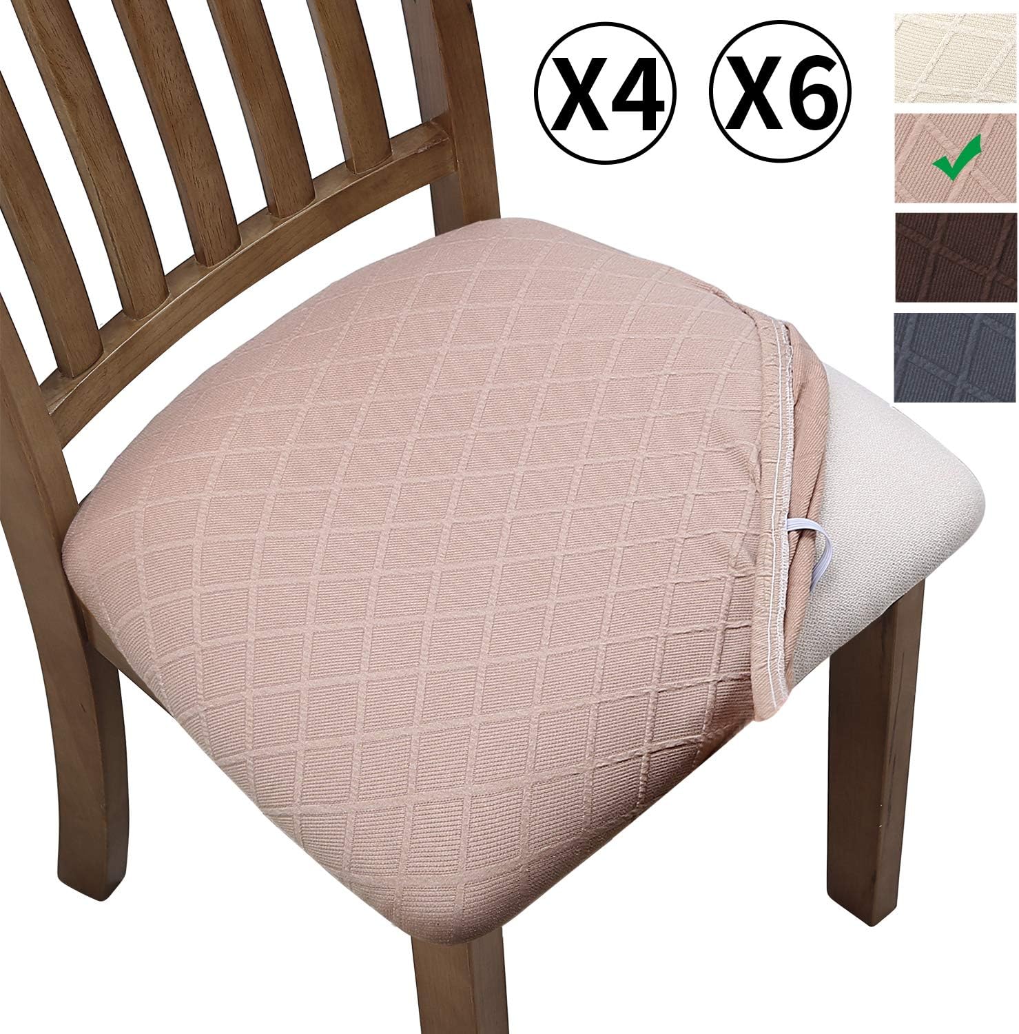 Best stretch kitchen chair seat covers