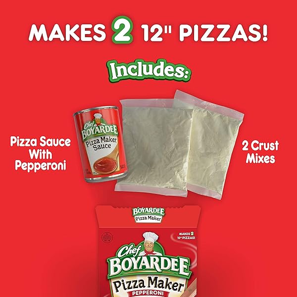 CHEF BOYARDEE PEPPERONI PIZZA MAKER, 31.85 OZ