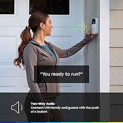 myQ Smart Garage Door Video Keypad with Wide-Angle