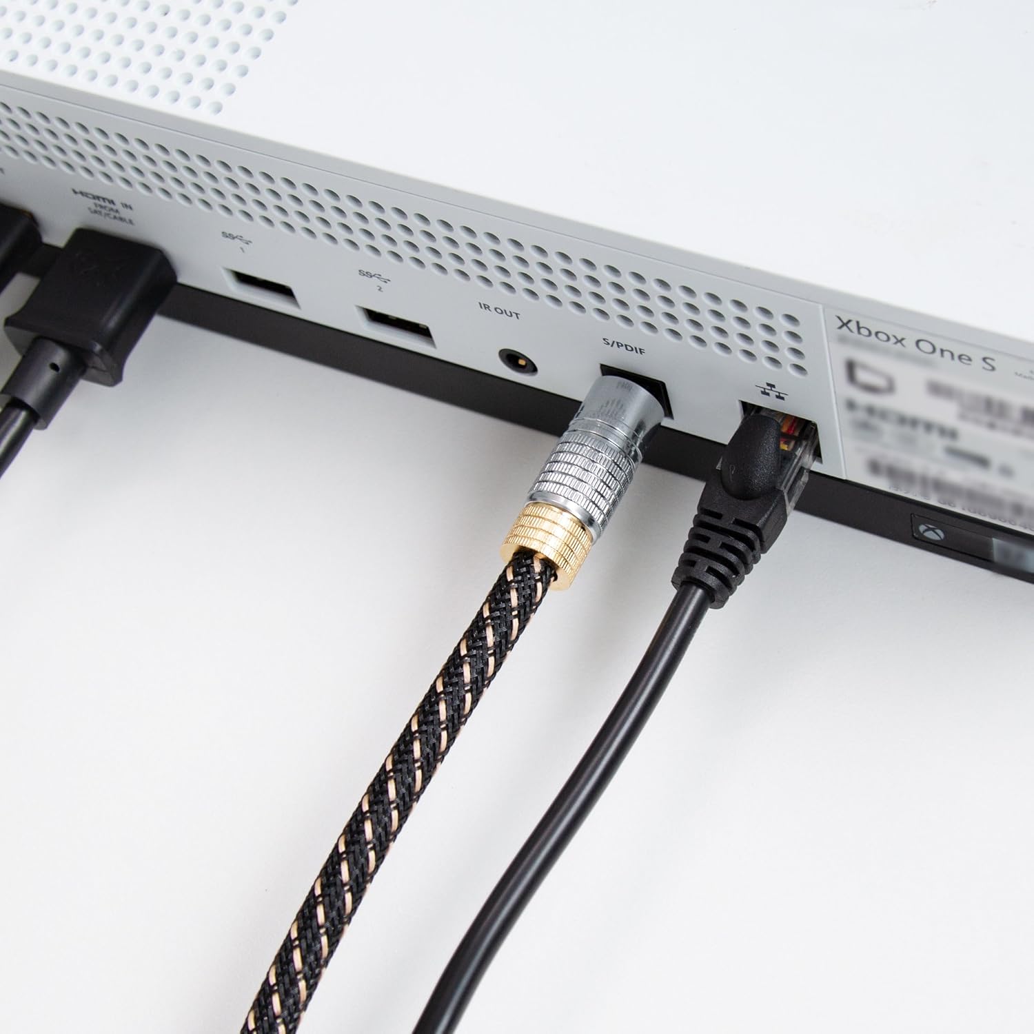 Cable Matters Toslink Cable (Toslink Optical Cable, Digital Optical Audio Cable) 25 Feet with Metal Connectors and Braided Jacket: Electronics