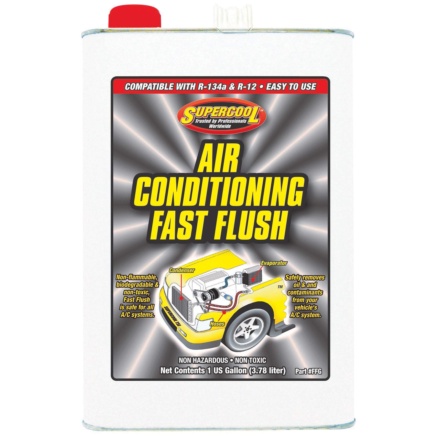 Photo 1 of TSI Supercool FFG High Temp A/C Flush, 1 Gallon (Flash Point Greater Than 250 F)
