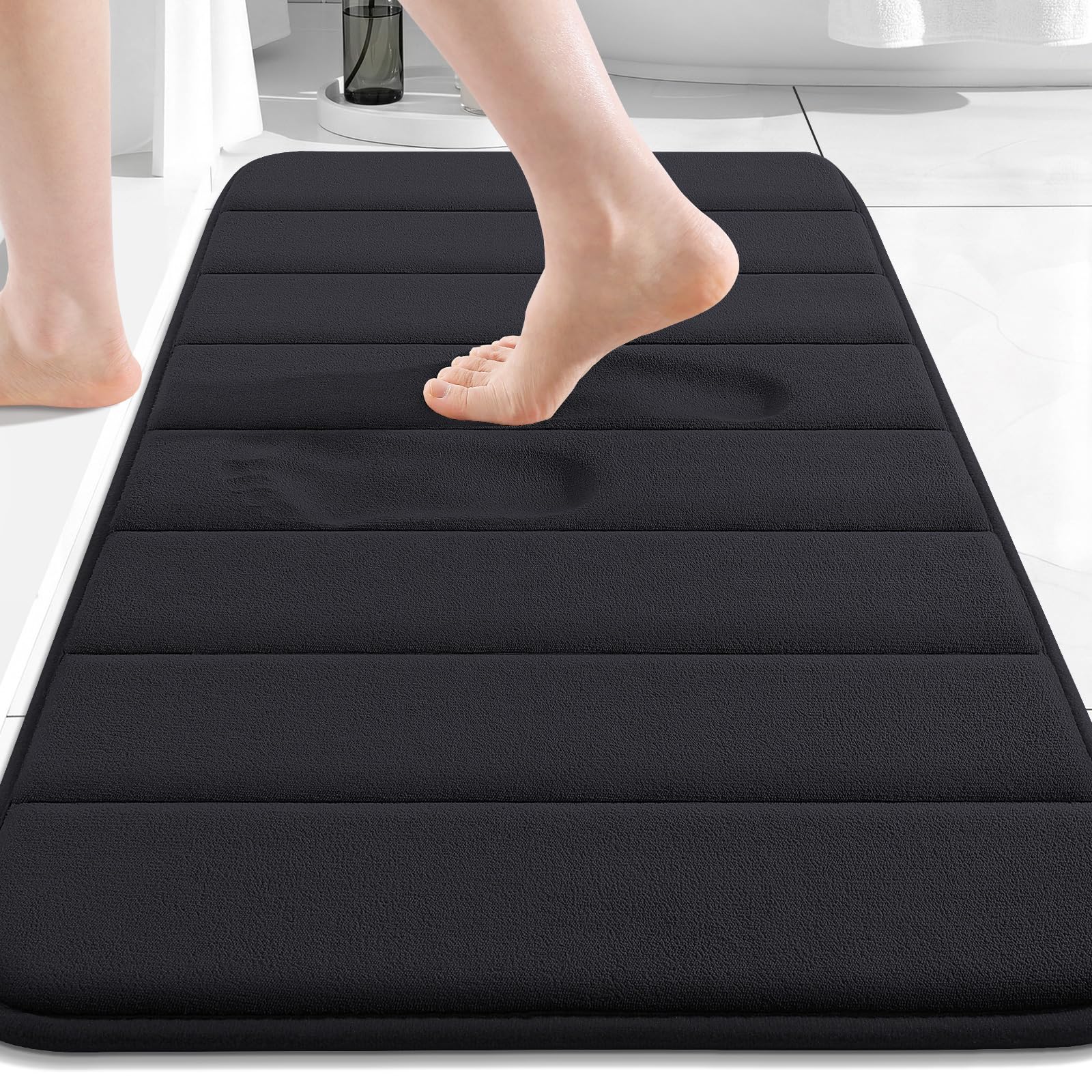 Ultra-plush black comfort