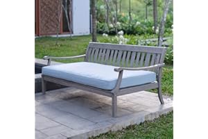 Cambridge Casual Outdoor Patio Daybed, Weathered Gray/Blue Spruce, Single