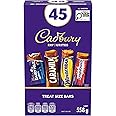 CADBURY, Treat-Sized Pack of 45, Individually Wrapped Candy Bars (Chocolate Candy Bars), Dairy Milk Oreo, Caramilk, Wunderbar