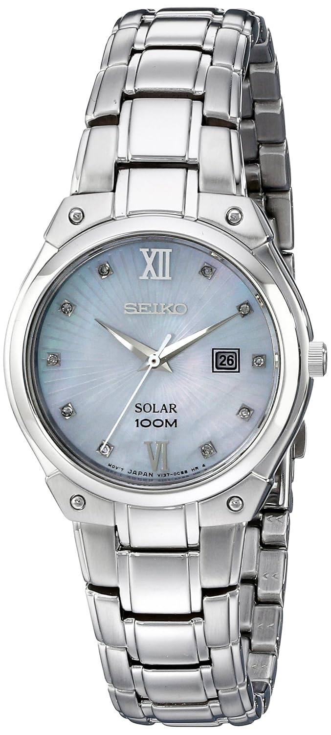 seiko solar 100m women's