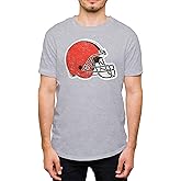 Hybrid Sports NFL - Cleveland Browns - Distressed Team Logo - Men's and Women's Short Sleeve T-Shirt - Size 3 X-Large - Cleveland Browns - Athletic Heather