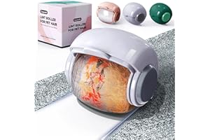 Caspeak Sturdy Reusable Lint Roller Ball, Durable Washable Lint Rollers for Pet Hair Extra Sticky, Portable Lint Remover Ideal for Clothes, Bag, Travel Lint Roller Perfect for Dog & Cat Fuzz, Carpets