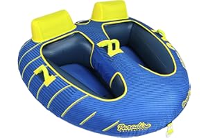NOREAST OUTDOORS Paradise Water Sports - Haven Water Towable Tube for Boating - 1-2 Riders