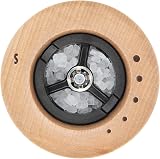 OXO Good Grips Wood Salt Mill - Light Beechwood Ceramic Grinder Adjustable view 6