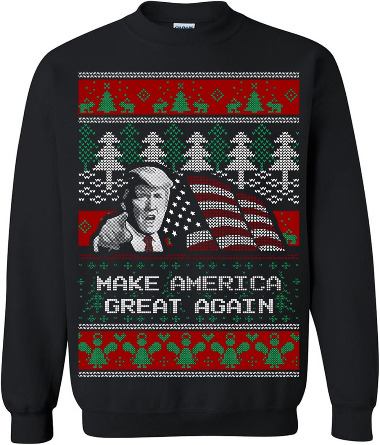 trump christmas sweatshirt