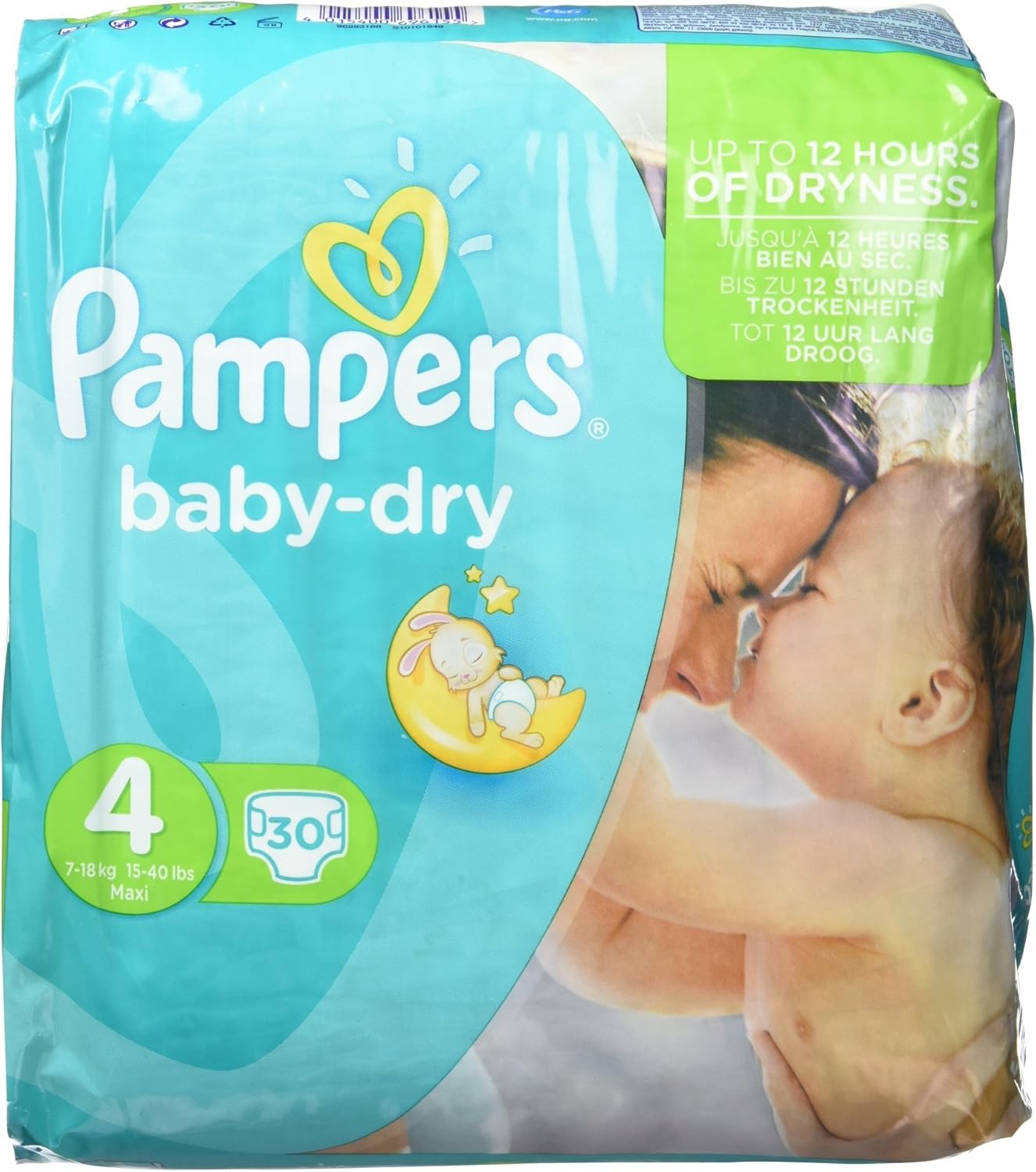 Pampers BabyDry Maxi 4 30pièce (s) (couche universelle, disposable