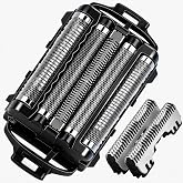 Shaver Replacement Blades and Foil Compatible with Panasonic ARC5 5-Heads | 1pack Replacement Heads Compatible with WES9032P ES9032 ES9034 ES9036 ES9038 ES-LV61 ES-LV65 ES-LV67 ES-LV95 ES-LV97