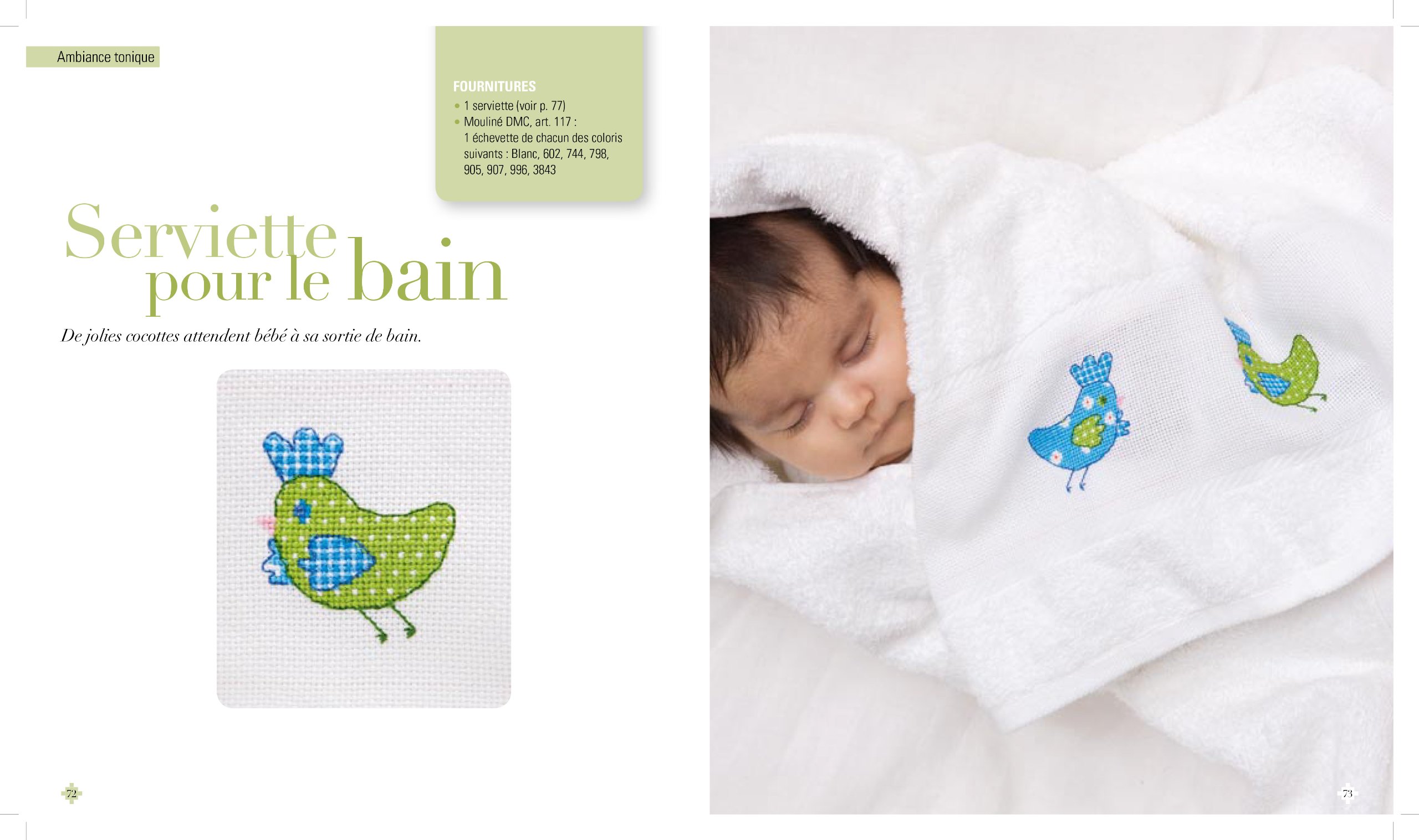 Broder Pour Bebe 50 Idees Et Motifs Au Point De Croix Amazon Com Books