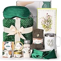 Get Well Soon Gifts for Women Self care box Birthday Gift for Women Spa set with Blanket Care Package Sympathy cancer Baskets
