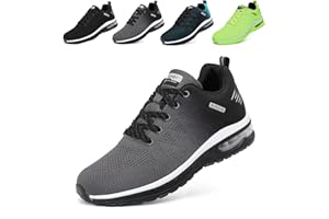 GoodValue Mens Running Shoes Tennis Lightweight Air Cushion Sports Shoes Fashion Athletic Breathable Mesh Upper Walking Sneak