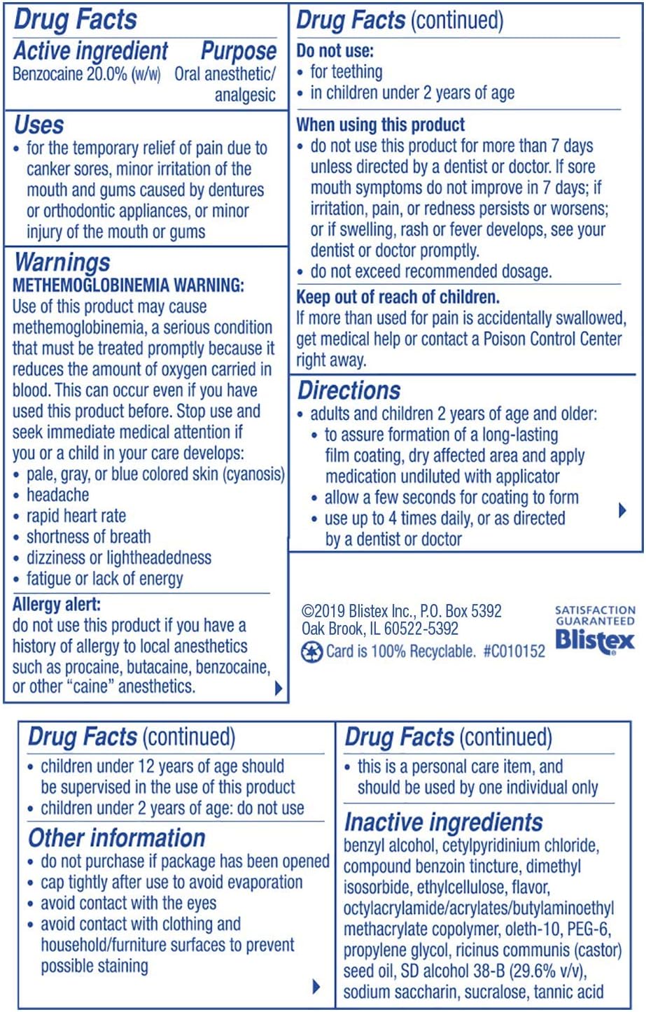 Kank-A Mouth Pain Liquid, Maximum Strength , .33-Ounce: Health & Personal Care