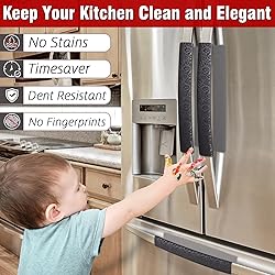 Refrigerator Door Handle Covers, Set of 6, Non-Slip