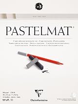 Clairefontaine Pastelmat Pad White 360g 18x24cm 12 sheets