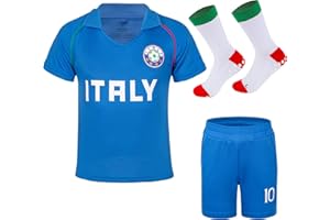 Cnins Kids Soccer Jersey Kit for Boys & Girls - Youth Soccer Football Training Gifts (2T-14Y)