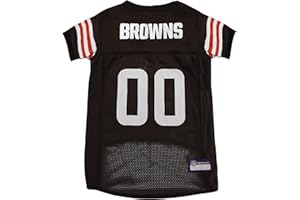 Pets First Cleveland Browns Dog Jersey, X-Small, Officially Licensed NFL Apparel