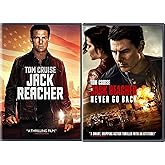 Tom Cruise Jack Reacher Double Feature DVD + Jack Reacher: Never Go Back Movie Bundle