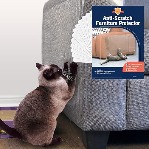 Stelucca Amazing Shields Cat Scratch Deterrent 12-Pack, 17-inch - Main Image