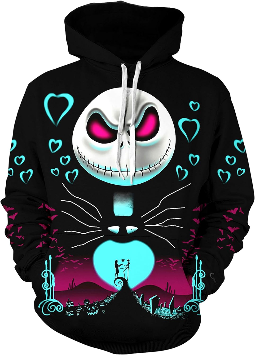 Amazon.com: Unisex The Nightmare Before Christmas Hoodie Novelty Sweatshirt for Men and Women 