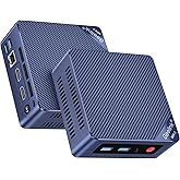 Beelink MINI S12 Mini PC,Intel 12th Gen Alder Lake-N95 Processor(4C/4T,up to 3.4GHz),Mini Computer 8GB DDR4 RAM 480GB SSD,Support 4K Dual Display,WiFi 5/BT4.2/USB3.2/2.5G LAN/WOL/Auto Power On