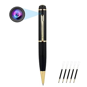 Buy Magendara Spy Camera Pen Hd 1080p Mini Nanny Cam Home Convert Security Hidden Camera Roller Ball Peni ˆgoldeni Online At Low Price In India Magendara Camera Reviews Ratings Amazon In