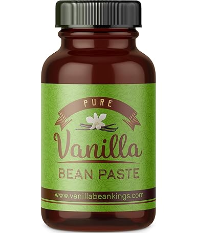 Amazon Com Gourmet Vanilla Bean Paste For Baking And Cooking Gourmet Madagascar Bourbon Blend Made With Real Vanilla Seeds 4 Ounces Grocery Gourmet Food