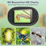 BEBANG 1000X Handheld Digital Microscope 4K 2.0" Screen Slides Kit Gift view 3