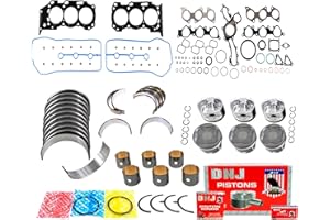 DNJ EK969 Engine Rebuild Kit for 2003-2011 Toyota 4Runner, FJ Cruiser, Tacoma, Tundra 4.0L DOHC V6 24V 241cid 1GRFE