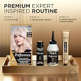 L'Oreal Paris Preference Stockholm 10.21 Permanent Hair Dye 100% Grey Coverage view 3