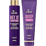 Aussie Reconstructing Shampoo and Conditioner Set with Triple Oil Blend of Avocado, Australian Jojoba and Macadamia Oil, Para