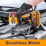 Ingco 20V Cordless Impact Driver 285NM Brushless 3-Speed LED 2x2.0Ah view 4