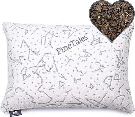 Pinetales Organic Buckwheat Hulls Pillow With Skin Friendly