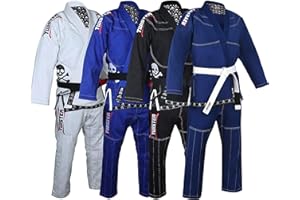 TWISTER FIGHT WEAR Twister Progress 5.0 Brazilian Jiu Jitsu Gi | BJJ Gi | Lightweight Preshrunk Pearl Weave | With Pants and Jacket 475gram