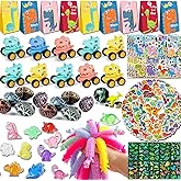 Dinosaur Party Favors For 10 Kids,140pcs Dinosaur Birthday Party Supplies,Dino Goodie Bags Stuffers,Boys Girls Goody Bags For Kids Birthday, Dino Party Favors Gift Bags,Dino Pinata Fillers Toys