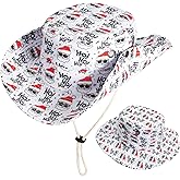 Bucket Hat for Women Men Merry Christmas Fisherman Hats Outdoor Travel Beach Sun Caps New Year Decoration