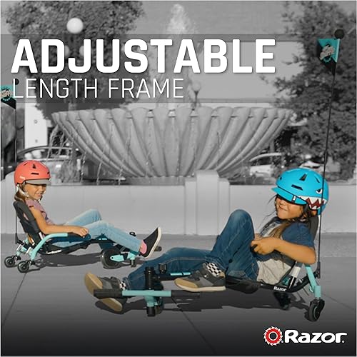 Crazy Cart Shuffle by Razor – Kid-Powered Drifting Go-Kart for