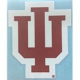 Craftique Indiana Hoosiers, Red/White Large Premium Vinyl Decal, Cornhole Boards
